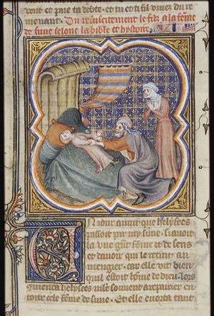 Elisha raises the son of the Shunammite woman