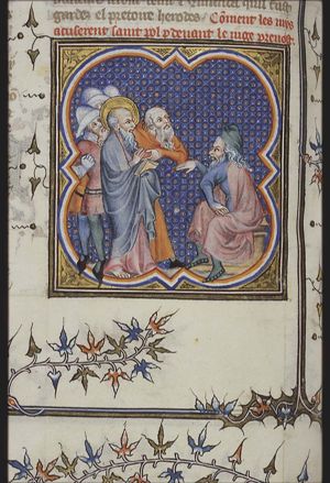 St. Paul is accused before Festus by the Jews