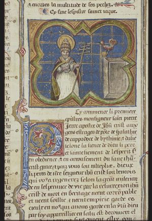 St. Peter as the first bishop of Rome