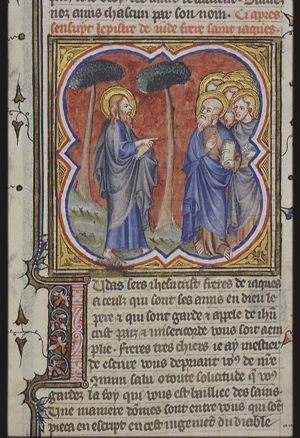 St. Judas Thaddeus and apostles