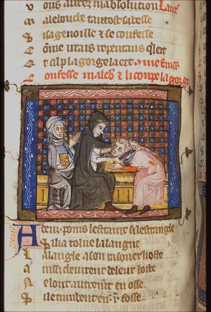 Dissimulation cuts the throat of Calumny