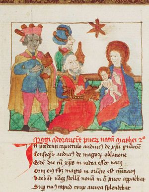 The adoration of the Christ-child by the Magi