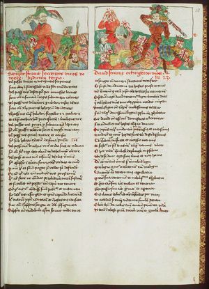 Shamgar slays six hundred Philistines
