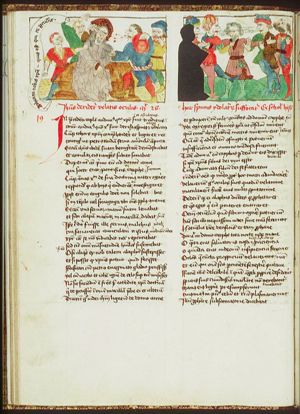 The tortures of Christ: Christ is mocked by soldiers