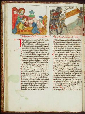 The entombment of Christ
