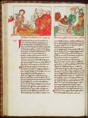 Harrowing of Hell: Christ leaves hell and liberates the souls