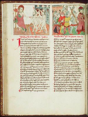 Harrowing of Hell: Christ leaves hell and liberates the souls