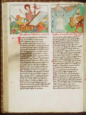 The Resurrection: Christ steps out of his tomb