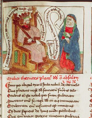 David and the woman of Tekoah