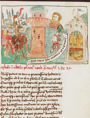 Sheba's head is thrown over the wall of the city
