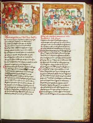 The feast of Ahasuerus