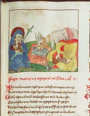 Seven sorrows of the Virgin (2): the Flight into Egypt