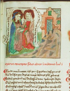 Seven joys of Mary (2): Visitation