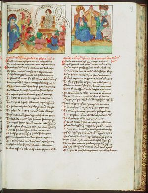 Seven joys of Mary (6): the twelve years old Christ found by his parents in the temple