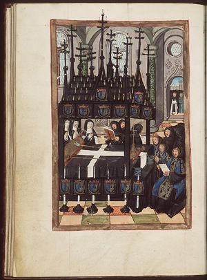 Funeral chapel in the Church of Saint-Sauveur in Blois