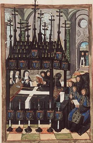 Funeral chapel in the Church of Saint-Sauveur in Blois