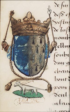 Coat of arms of Anne of Brittany (Bretagne)