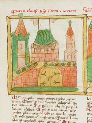 The closed temple-door ('Porta Clausa')