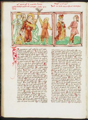 The arrest of Christ: the kiss of Judas; the ear of Malchus cut off by St. Peter