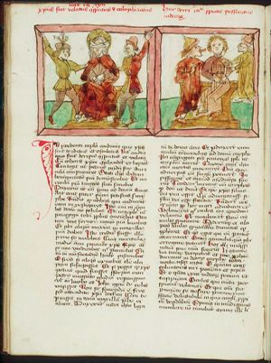 The tortures of Christ: Christ is mocked by soldiers