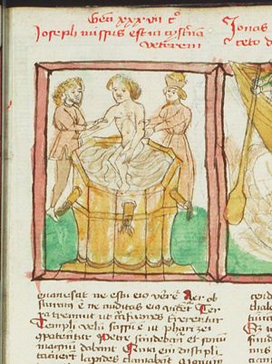 Joseph is thrown into a pit
