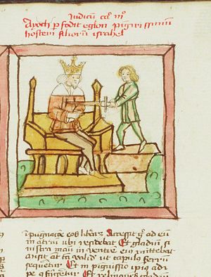 Ehud kills Eglon