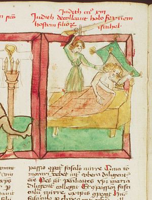 Judith with the head of Holofernes