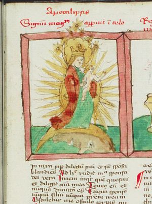 Mary with Christ-child as the apocalyptic woman
