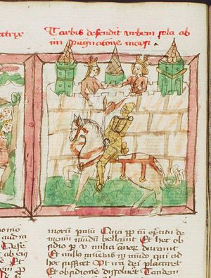 While defending the city of Saba against his attack, Tharbis, the daughter of the king, falls in love with Moses