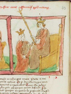 Esther before Ahasuerus