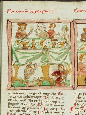 The feast of Ahasuerus