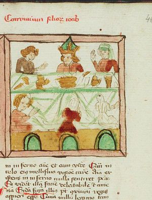 The feast of Job and his children