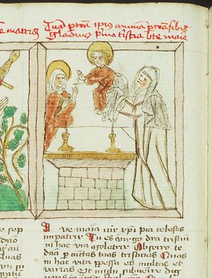 Seven sorrows of the Virgin (1): Presentation in the temple