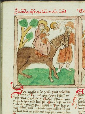 Seven sorrows of the Virgin (2): Flight into Egypt