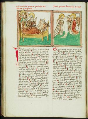 Seven joys of Mary: Legend of the sick clerk, recovered by Mary