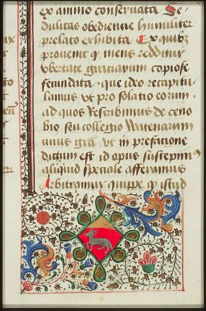 Coats of arms of Robert le Pèle