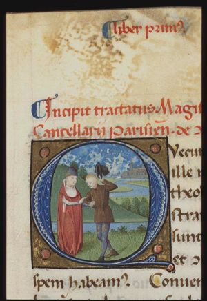 A man lifting his hat for a monk