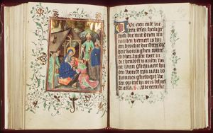 The adoration of the Christ-child by the Magi