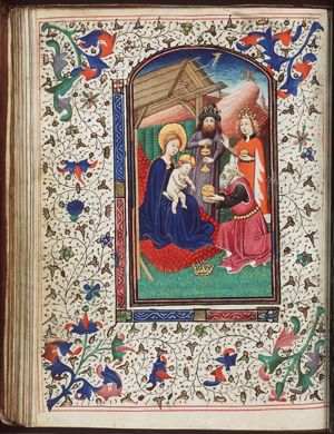 The adoration of the Christ-child by the Magi