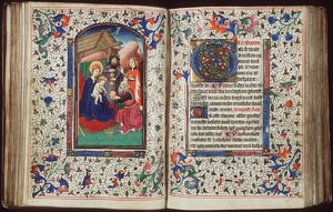 The adoration of the Christ-child by the Magi