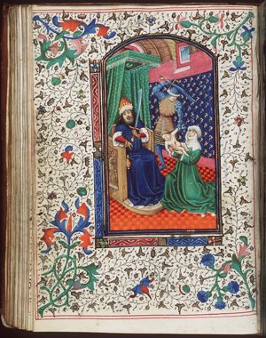 The massacre of the Innocents: Herod's men kill the newborn boys of Bethlehem