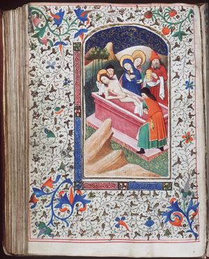 The entombment of Christ
