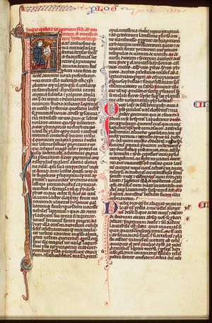 St. Jerome translating the Bible