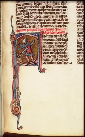 Saul kills himself with his own sword