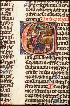 David playing bells