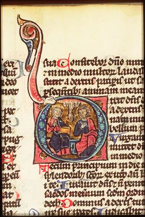Trinity: God the Father, Christ and the Holy Spirit as a dove