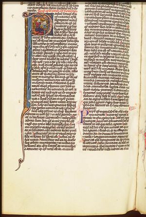 St. Paul writing to the Romans