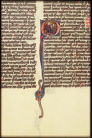 St. John the Evangelist writing