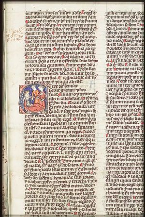 Abishag is brought before David on his sickbed