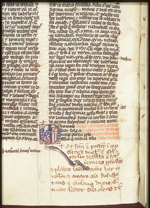 Jeremiah lamenting over the destruction of Jerusalem